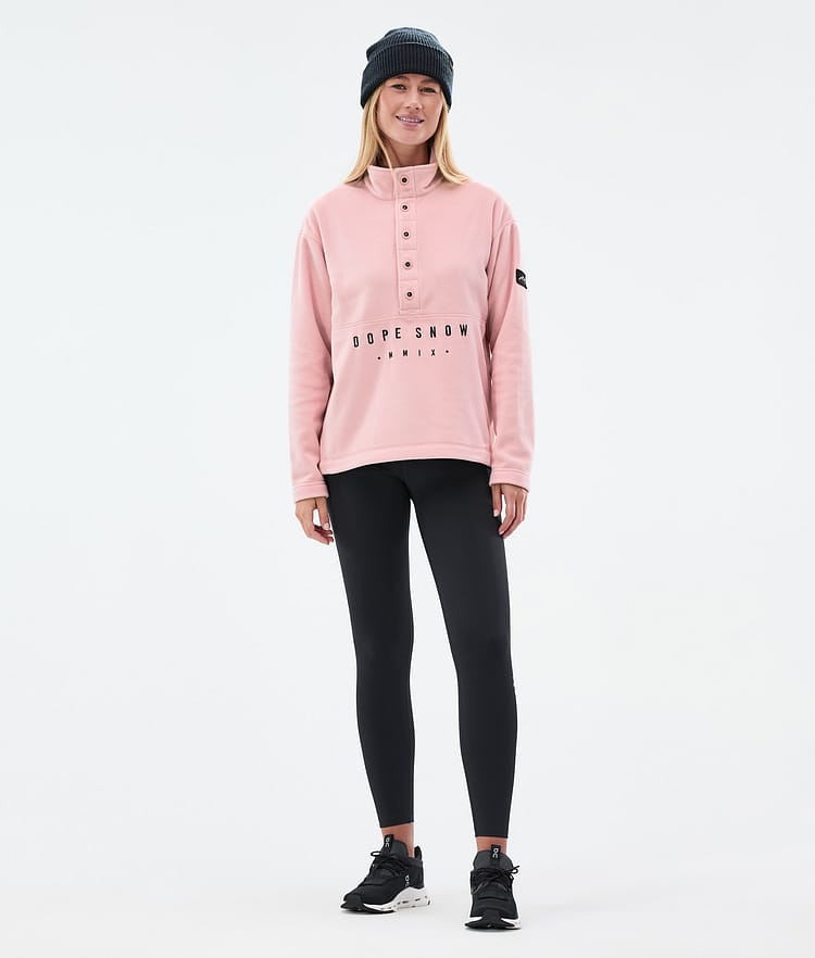 Dope Comfy W Fleecegenser Dame Soft Pink, Bilde 3 av 6