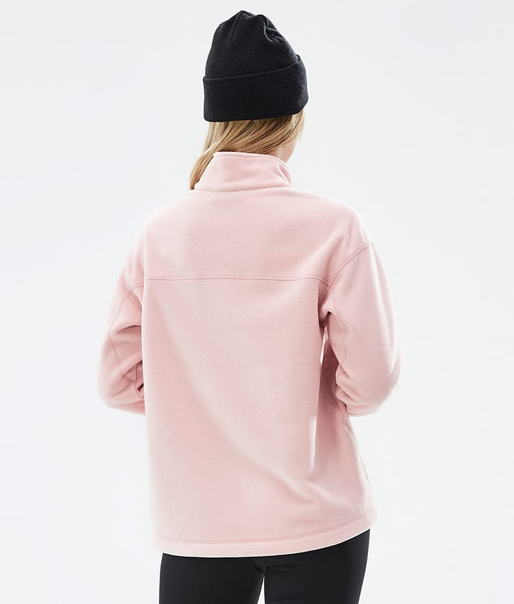 Dope Comfy W Fleecegenser Dame Soft Pink