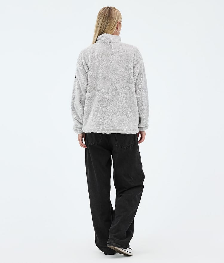 Dope Pile W Fleecegenser Dame Light Grey Renewed, Bilde 4 av 7