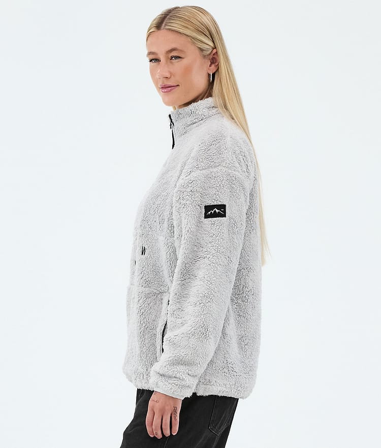 Dope Pile W Fleecegenser Dame Light Grey Renewed, Bilde 5 av 7