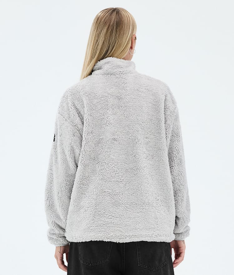 Dope Pile W Fleecegenser Dame Light Grey Renewed, Bilde 6 av 7