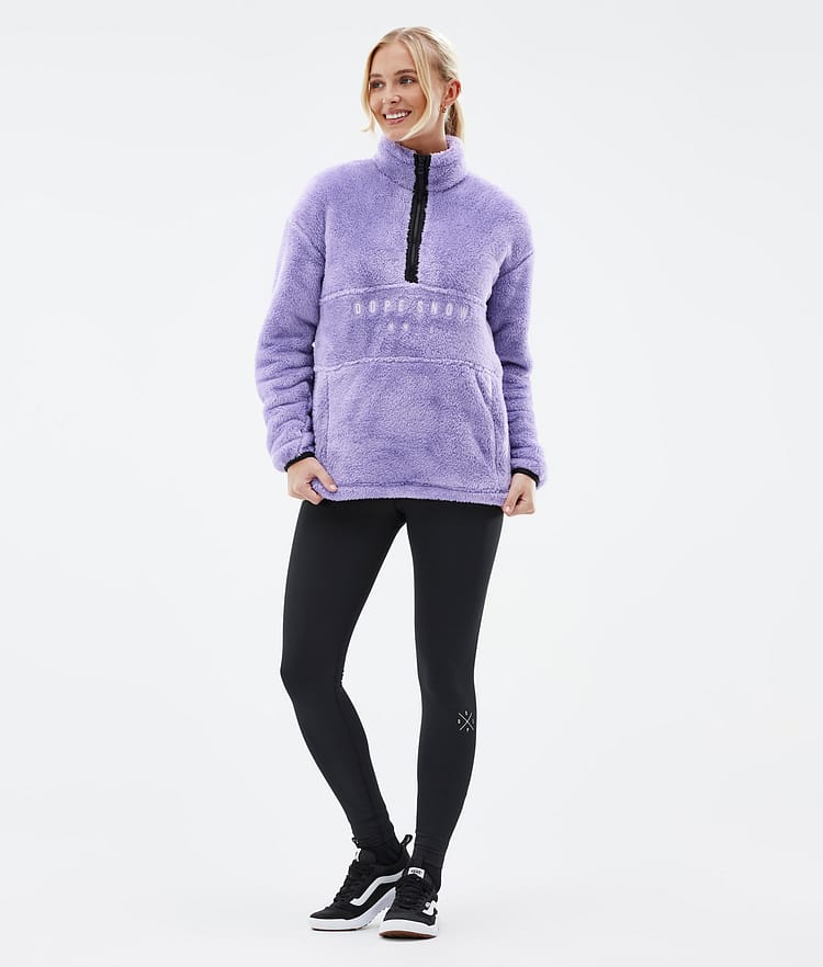 Dope Pile W Fleecegenser Dame Faded Violet, Bilde 3 av 7