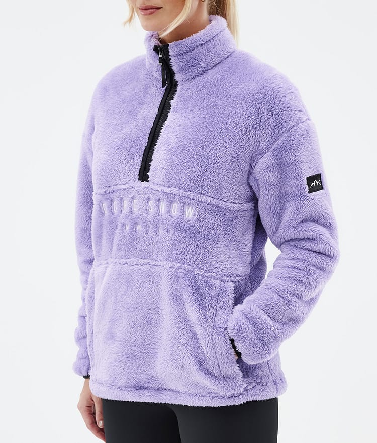 Dope Pile W Fleecegenser Dame Faded Violet, Bilde 7 av 7