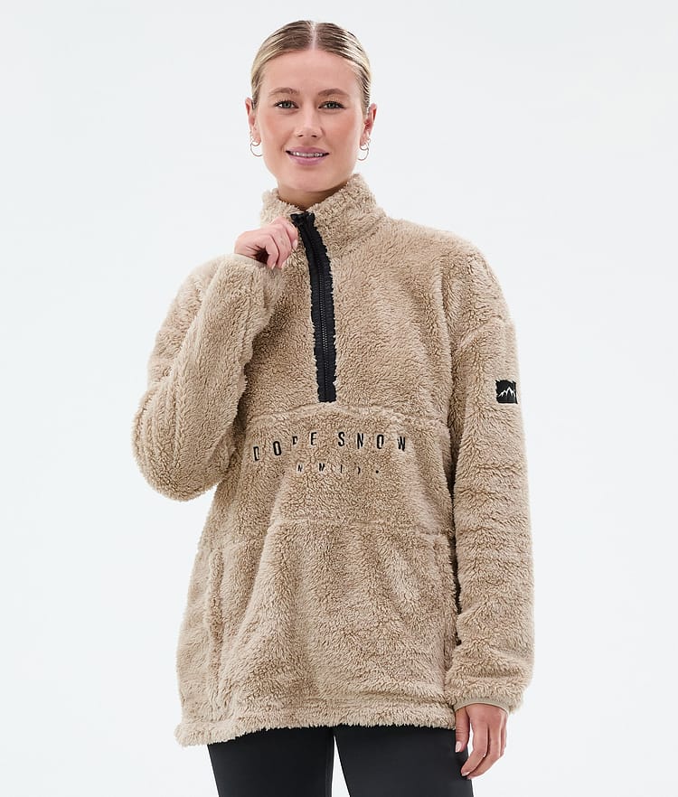 Dope Pile W Fleecegenser Dame Sand, Bilde 1 av 7