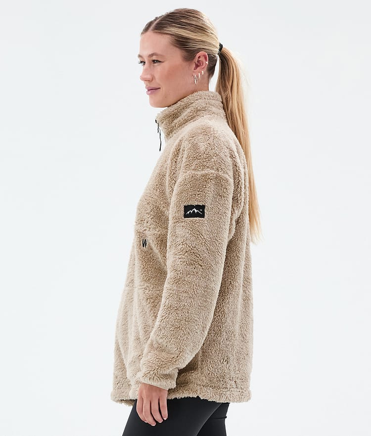 Dope Pile W Fleecegenser Dame Sand, Bilde 5 av 7