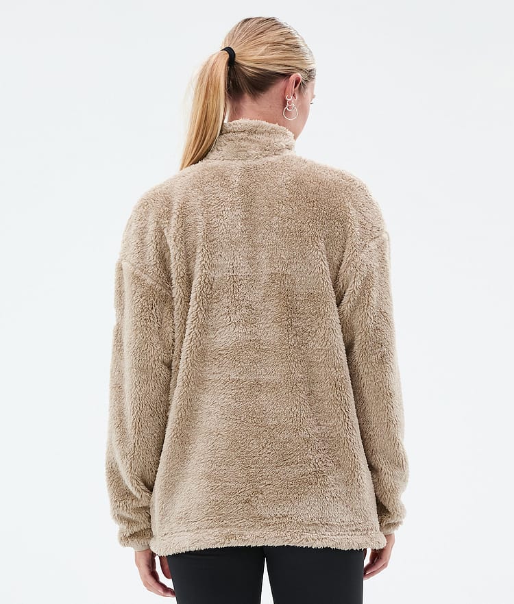 Dope Pile W Fleecegenser Dame Sand, Bilde 6 av 7