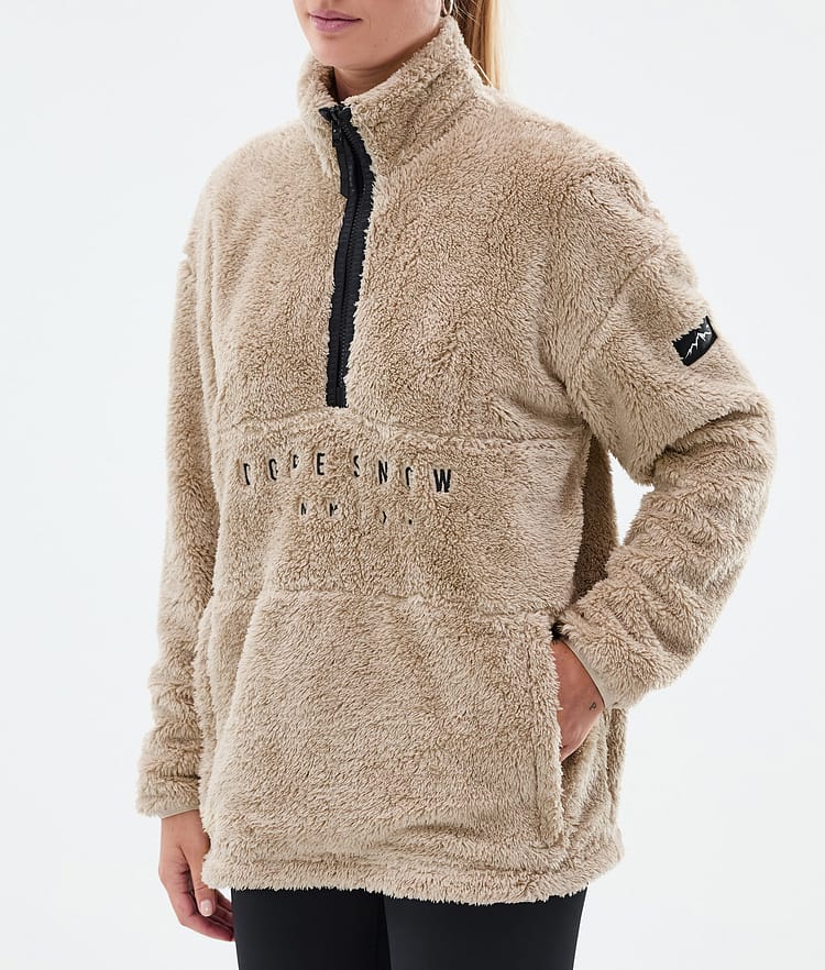 Dope Pile W Fleecegenser Dame Sand, Bilde 7 av 7