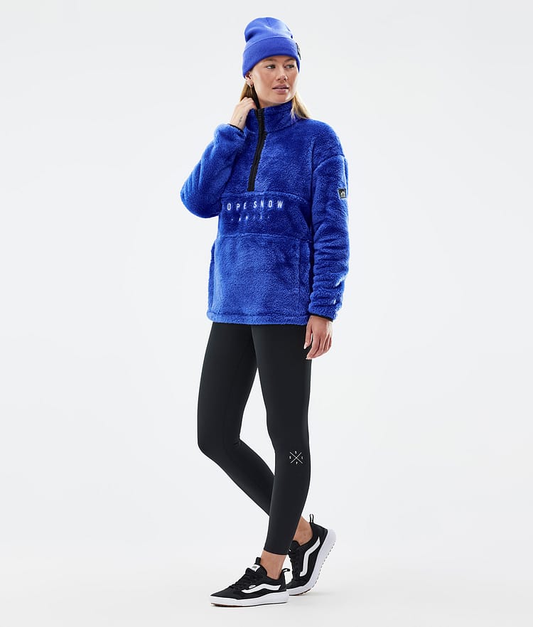 Dope Pile W Fleecegenser Dame Cobalt Blue, Bilde 3 av 7