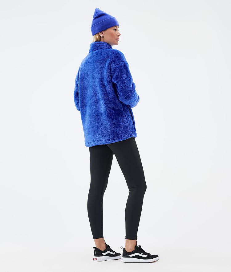Dope Pile W Fleecegenser Dame Cobalt Blue, Bilde 4 av 7