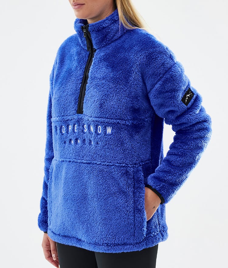 Dope Pile W Fleecegenser Dame Cobalt Blue, Bilde 7 av 7