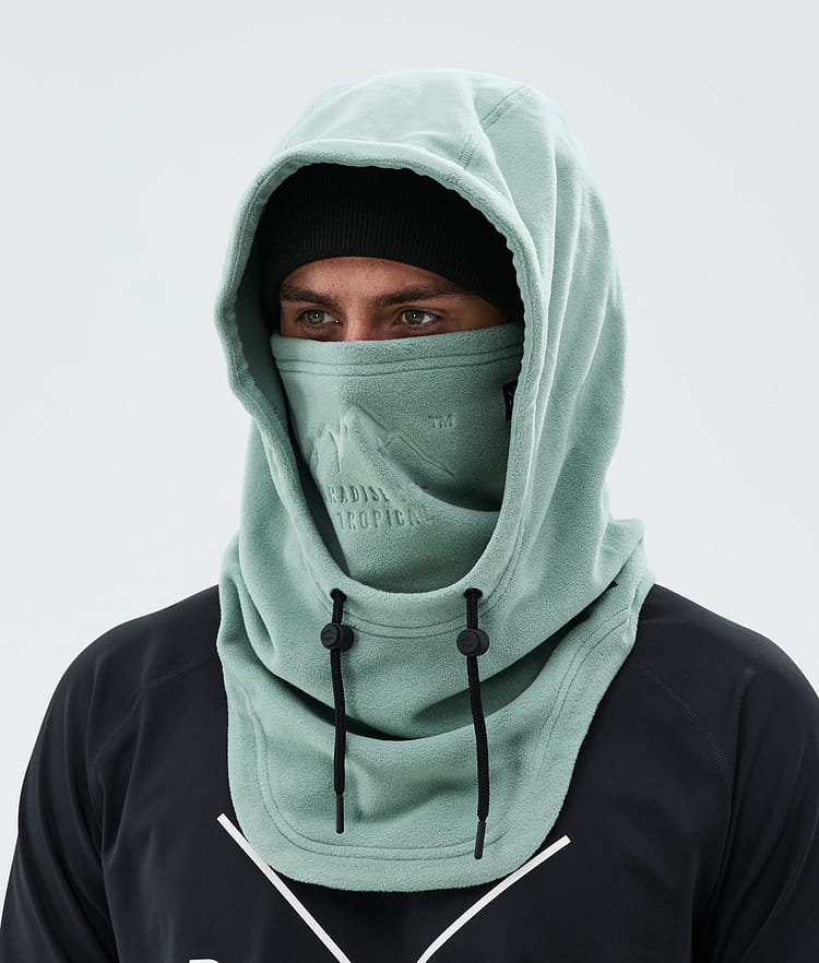 Dope Cozy Hood II Ansiktsmasker Faded Green, Bilde 3 av 4
