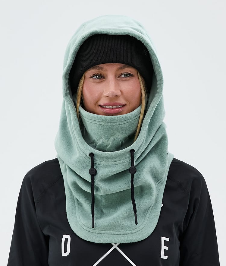 Dope Cozy Hood II Ansiktsmasker Faded Green, Bilde 4 av 4