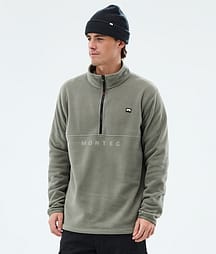 Montec Echo Fleecegenser Herre Greenish