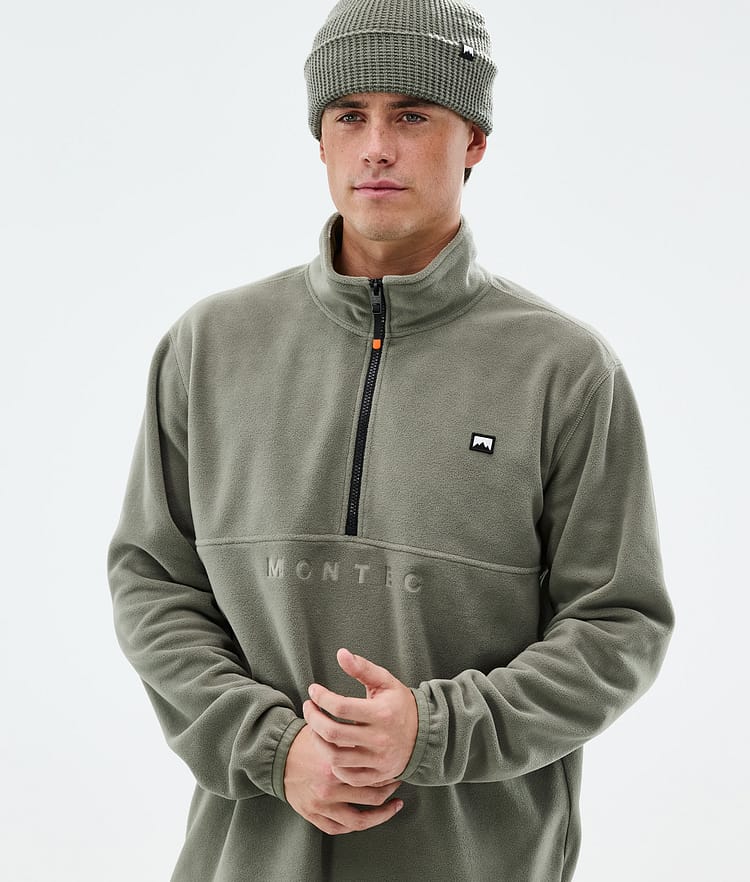 Montec Echo Fleecegenser Herre Greenish, Bilde 2 av 5