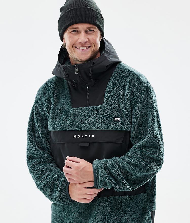 Montec Lima Fleecegenser Herre Dark Atlantic/Black, Bilde 2 av 8