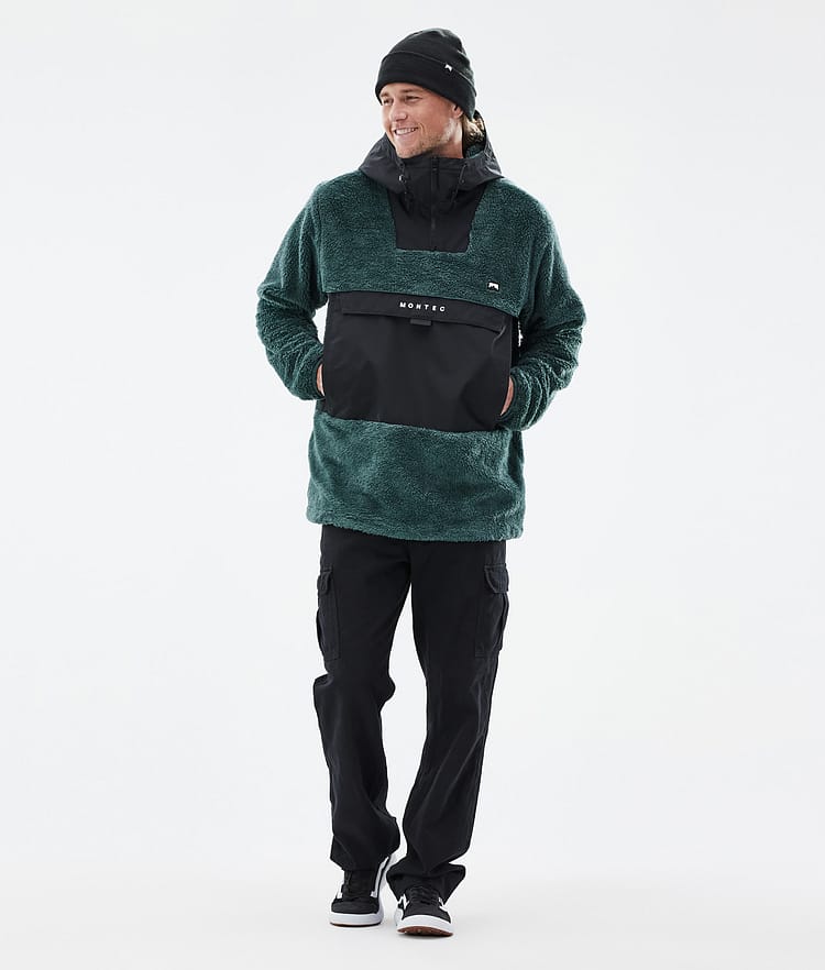 Montec Lima Fleecegenser Herre Dark Atlantic/Black, Bilde 3 av 8