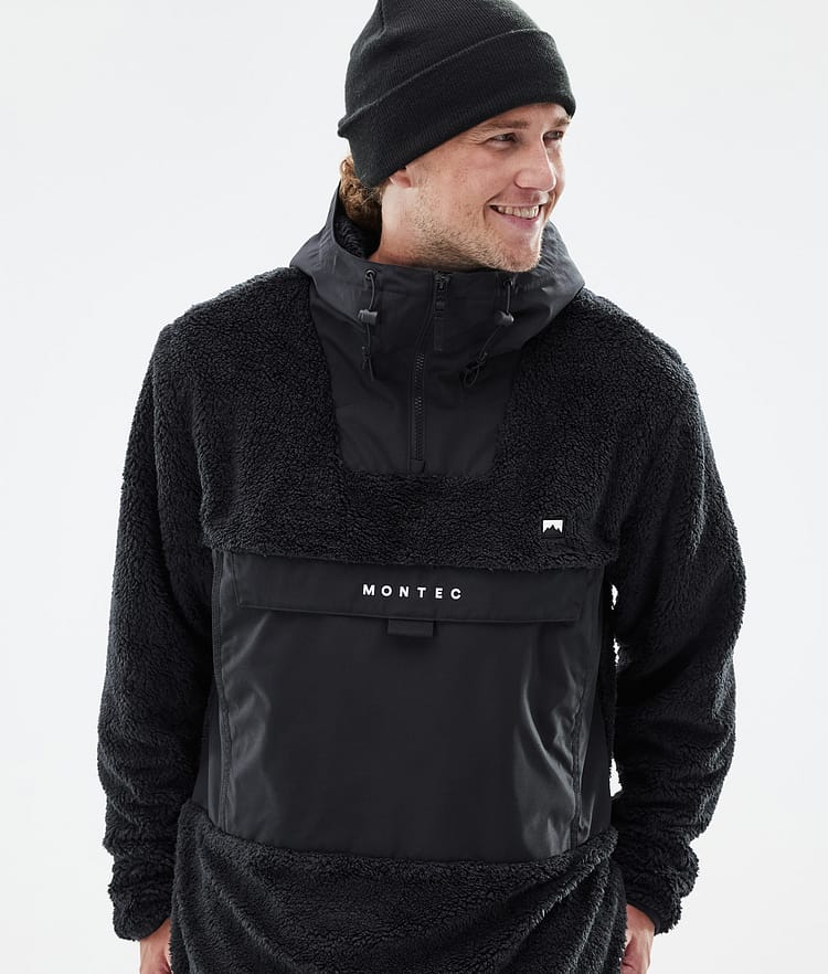 Montec Lima Fleecegenser Herre Black/Black Renewed, Bilde 2 av 8