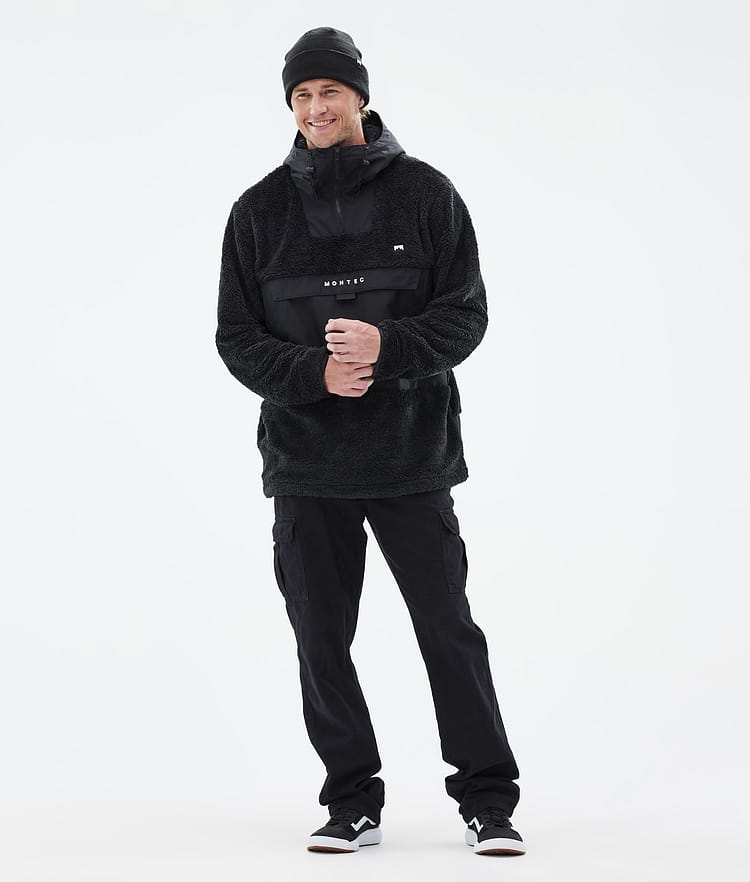 Montec Lima Fleecegenser Herre Black/Black Renewed, Bilde 3 av 8