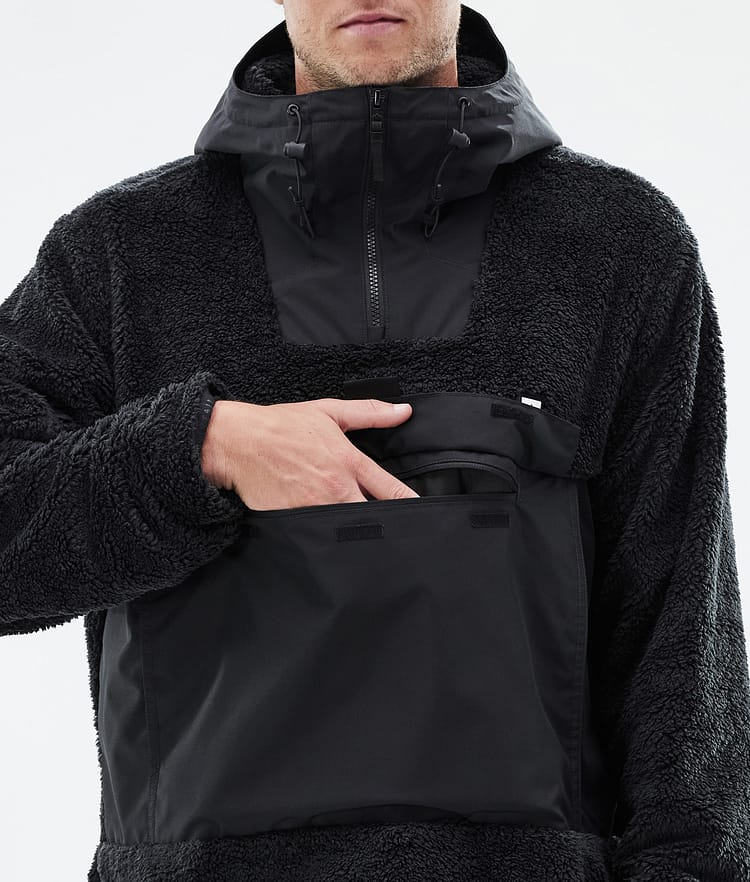 Montec Lima Fleecegenser Herre Black/Black Renewed, Bilde 8 av 8