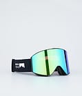 Montec Scope Skibriller Black W/Black Tourmaline Green Mirror, Bilde 1 av 6