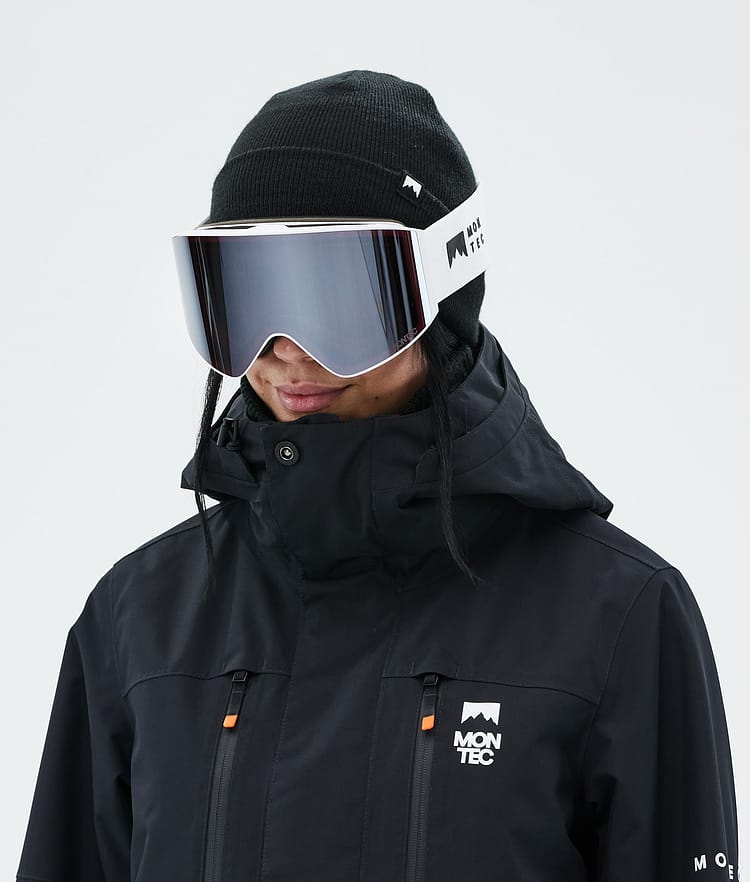 Montec Scope Skibriller White W/White Black Mirror, Bilde 3 av 6