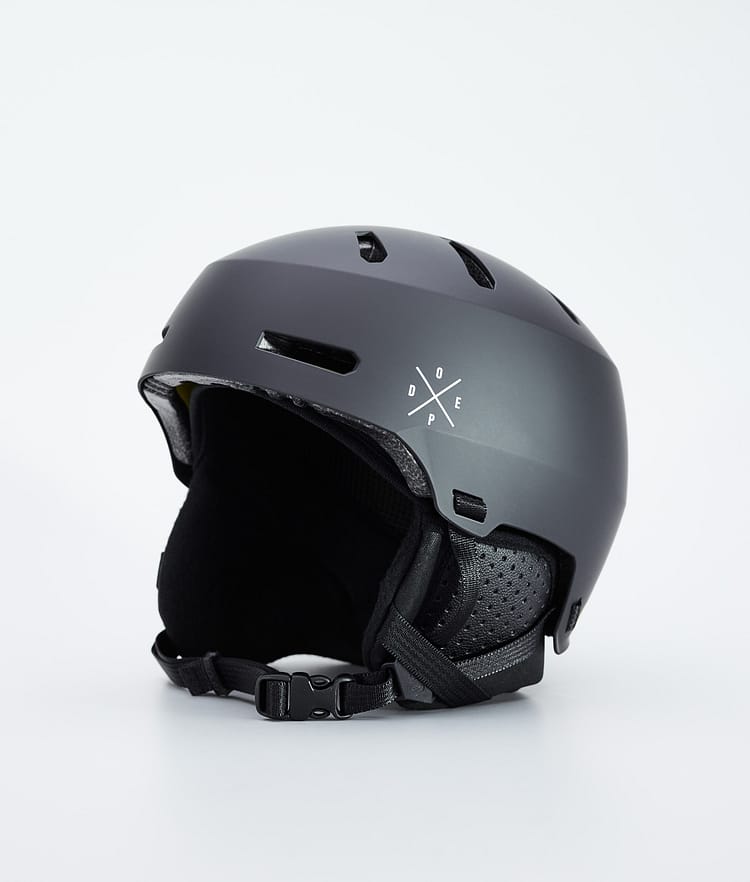 Dope Macon 2.0 MIPS Skihjelm X-Up Matte Black w/ Black