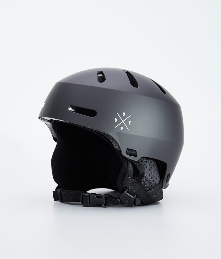 Dope Macon 2.0 Skihjelm X-Up Matte Black w/ Black