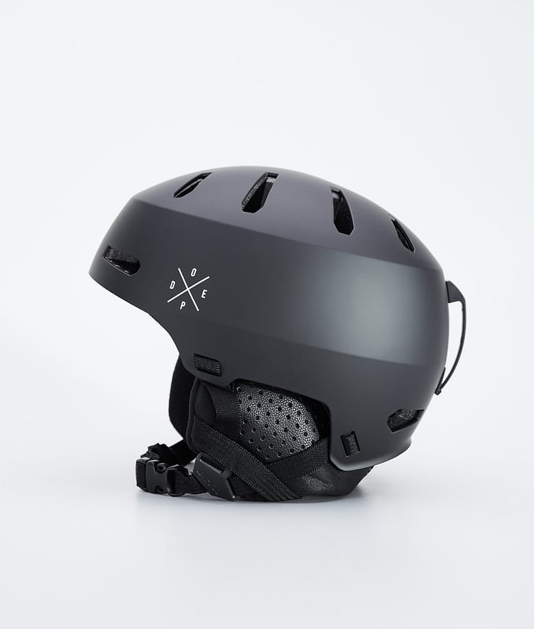 Dope Macon 2.0 Skihjelm X-Up Matte Black w/ Black, Bilde 2 av 8