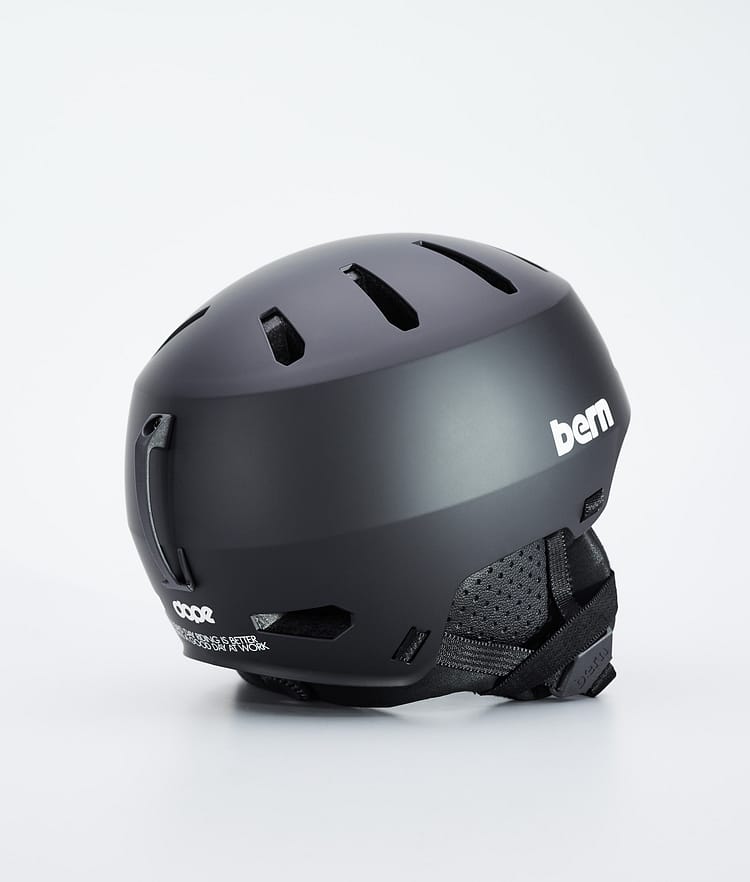 Dope Macon 2.0 Skihjelm Classic Matte Black w/ Black, Bilde 3 av 8