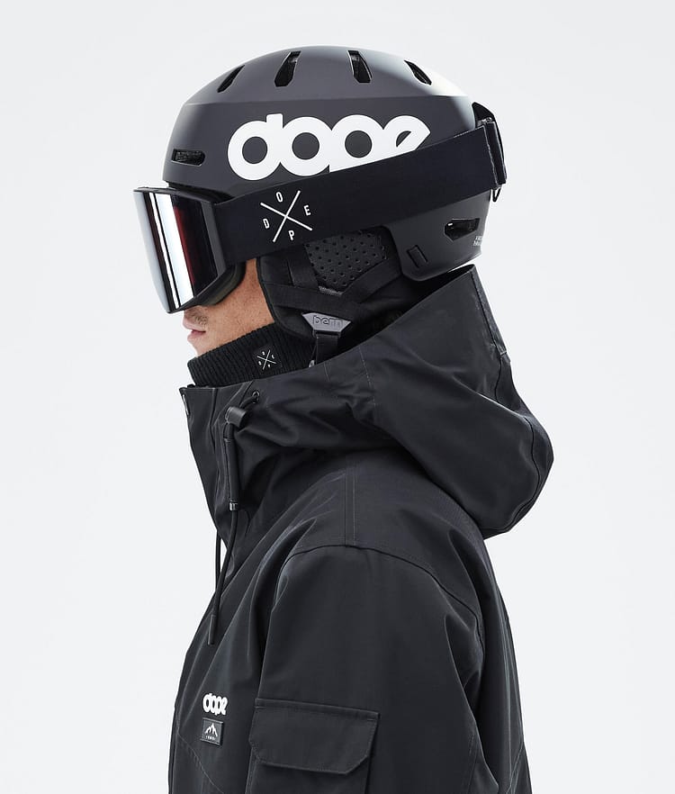 Dope Macon 2.0 Skihjelm Classic Matte Black w/ Black, Bilde 8 av 8