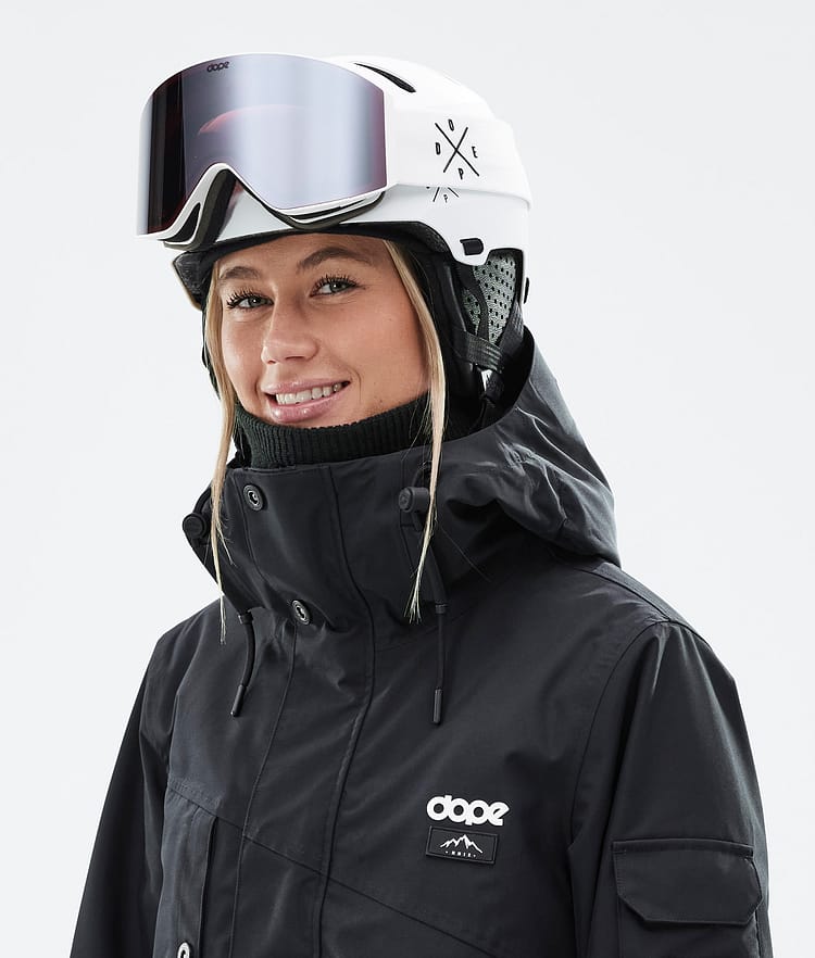 Dope Macon 2.0 Skihjelm X-Up Matte White w/ Black, Bilde 5 av 8