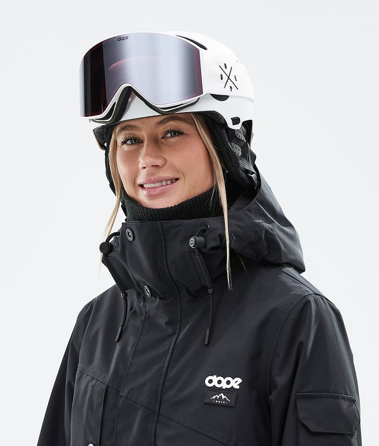Dope Macon 2.0 Skihjelm Classic Matte White w/ Black, Bilde 5 av 8