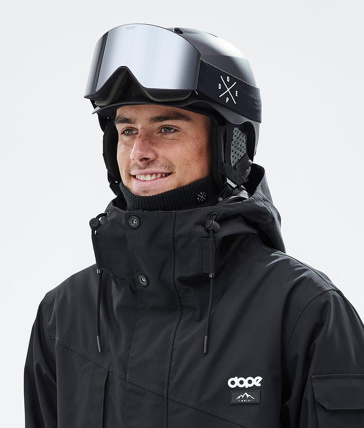 Dope Watts Classic Skihjelm X-Up Matte Black, Bilde 5 av 8
