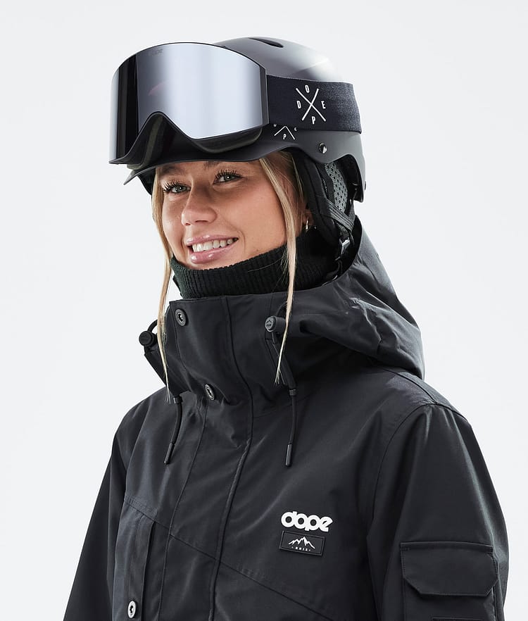 Dope Watts Classic Skihjelm X-Up Matte Black, Bilde 7 av 8