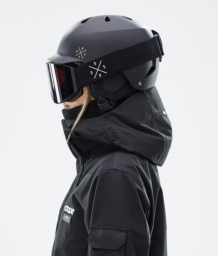 Dope Watts Classic Skihjelm X-Up Matte Black, Bilde 8 av 8