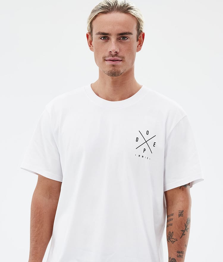 Dope Standard T-shirt Herre 2X-Up White, Bilde 3 av 5