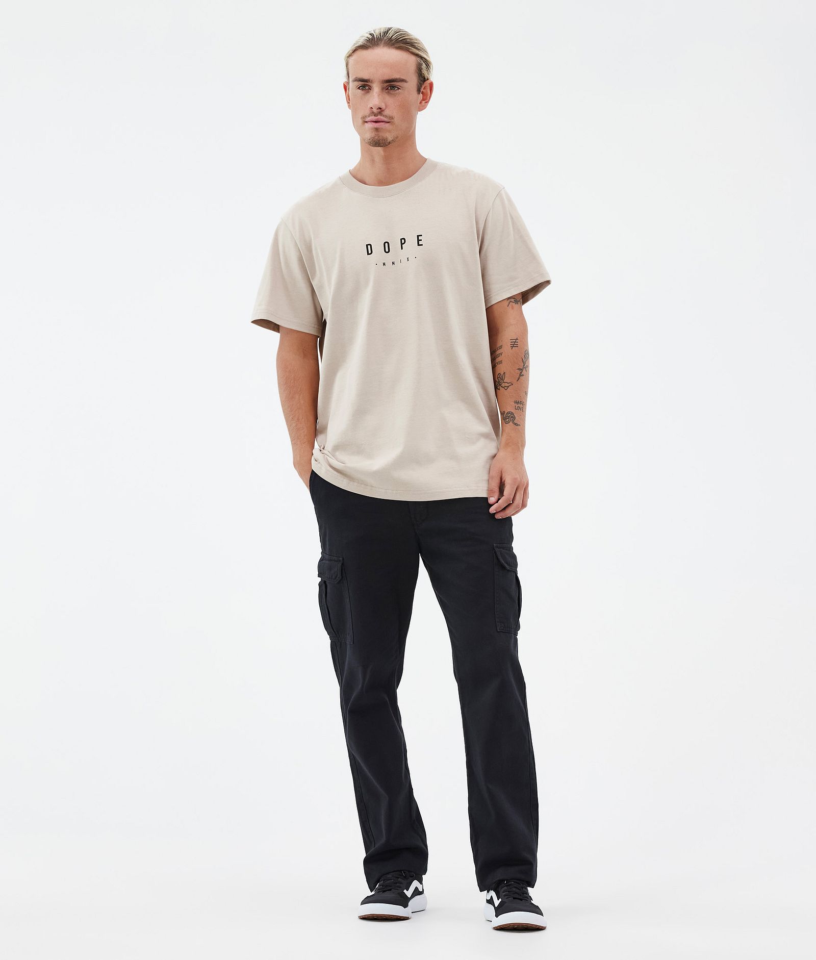 Dope Standard T-shirt Herre Aphex Sand, Bilde 5 av 5
