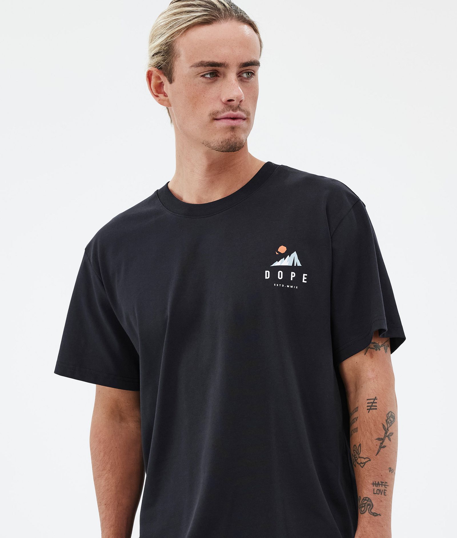 Dope Standard T-shirt Herre Ice Black, Bilde 3 av 5