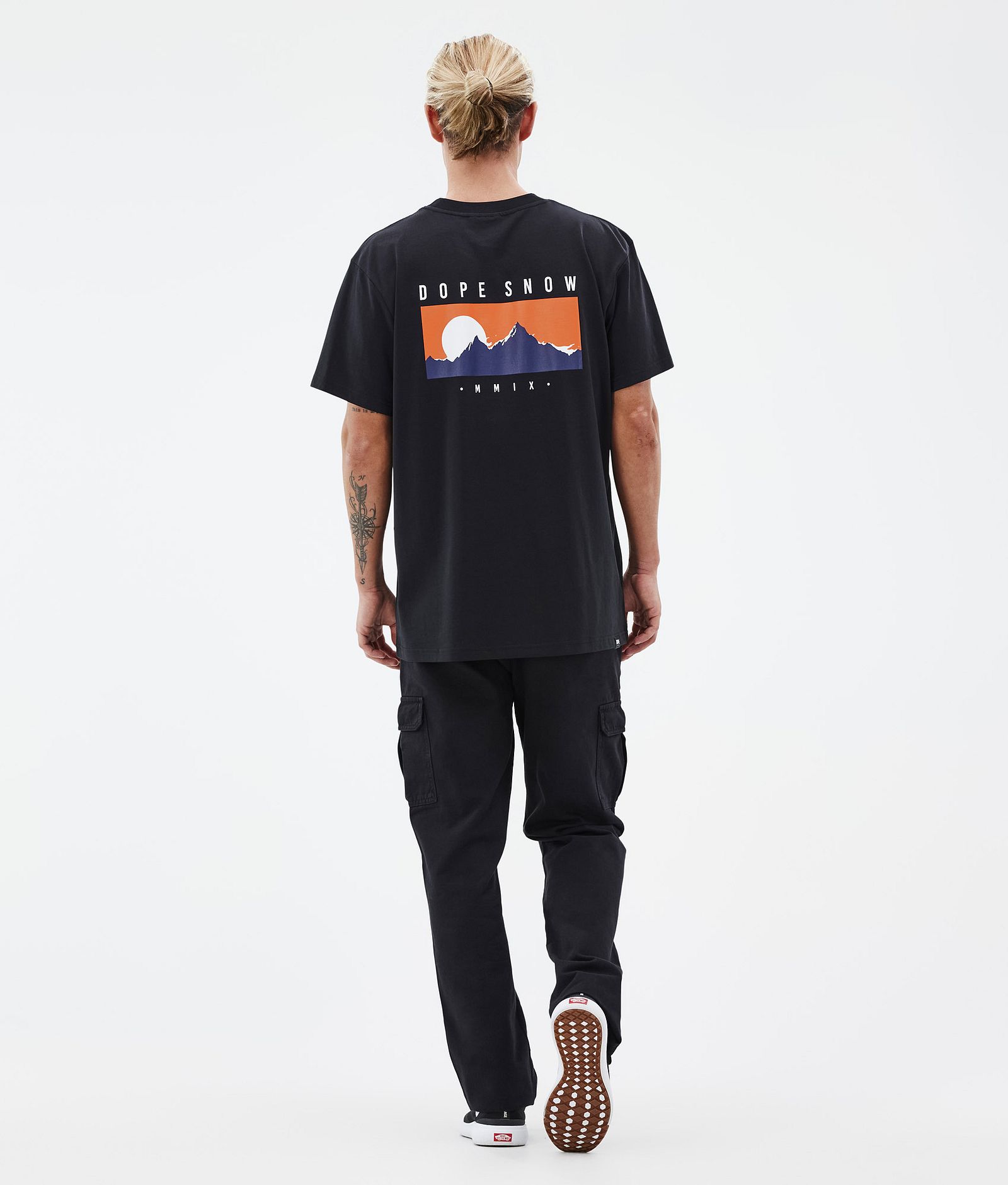 Dope Standard T-shirt Herre Silhouette Black, Bilde 4 av 5