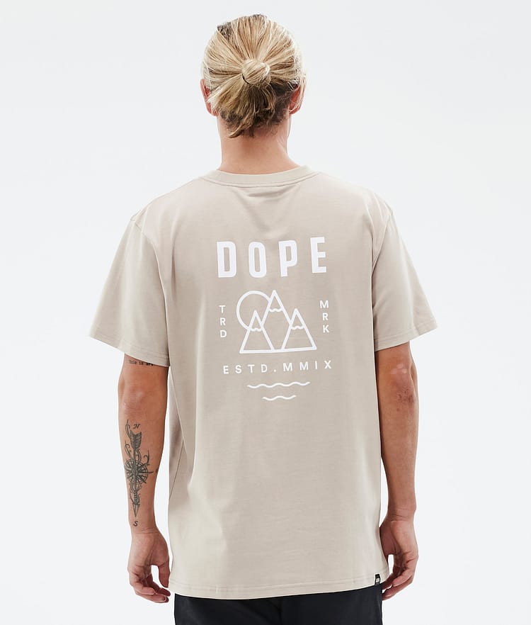 Dope Standard T-shirt Herre Summit Sand, Bilde 1 av 5