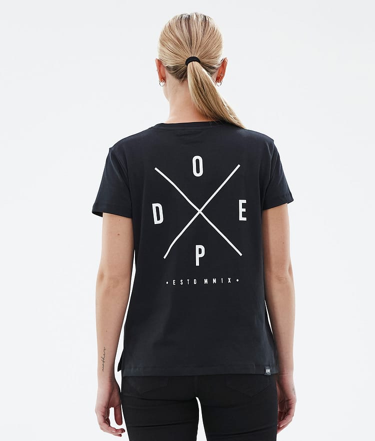 Dope Standard W T-shirt Dame 2X-Up Black