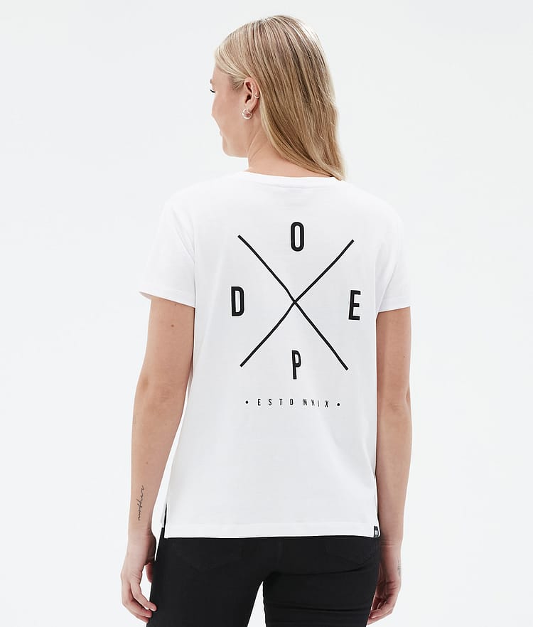 Dope Standard W T-shirt Dame 2X-Up White, Image 2 of 6