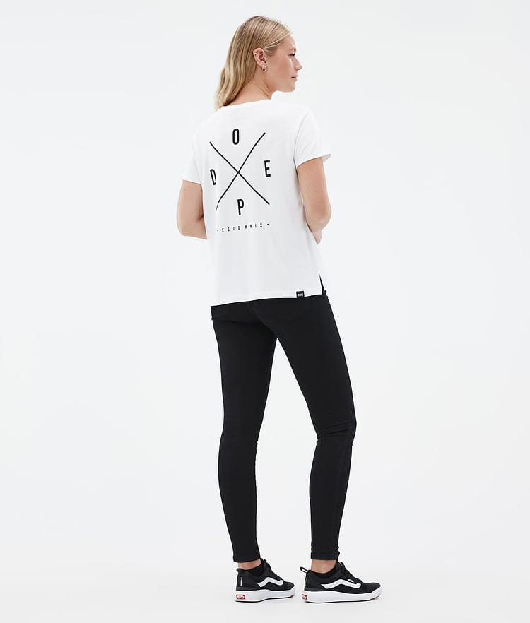 Dope Standard W T-shirt Dame 2X-Up White, Image 4 of 6