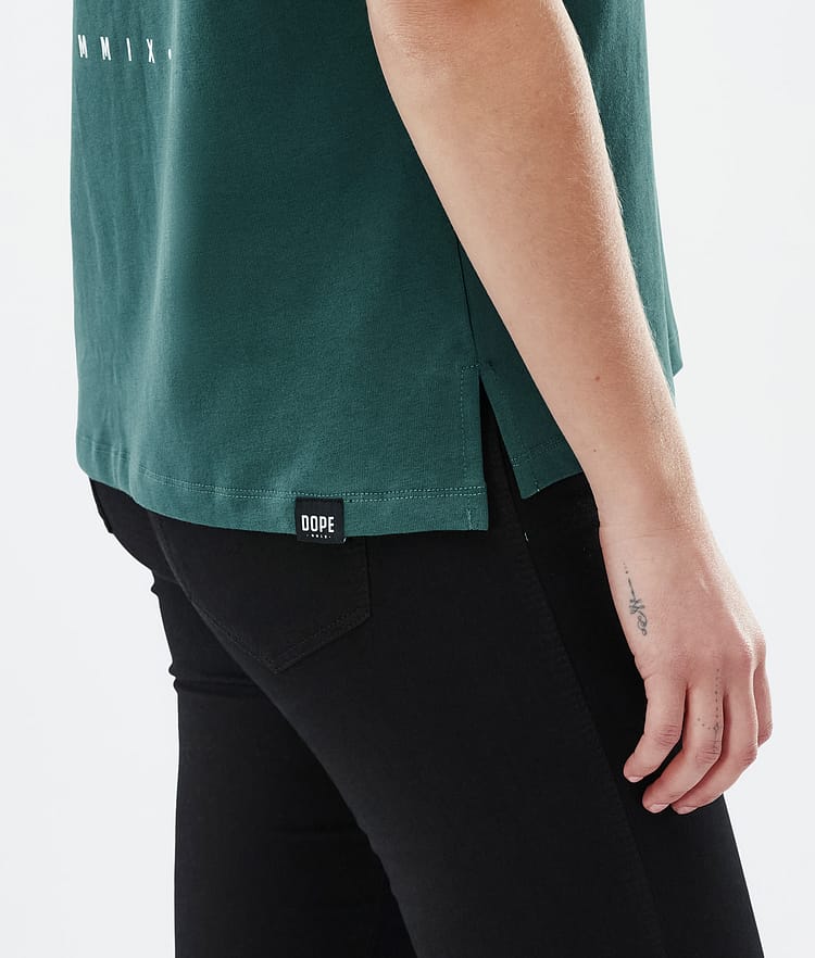 Dope Standard W T-shirt Dame 2X-Up Bottle Green, Bilde 6 av 6