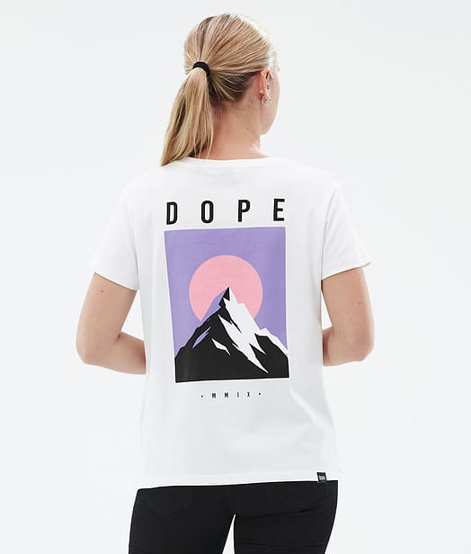 Dope Standard W T-shirt Dame White