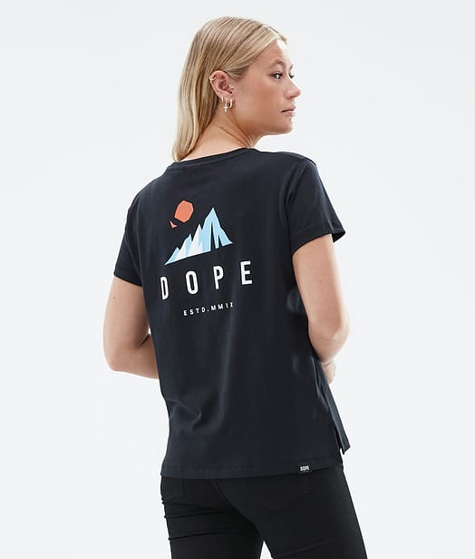 Dope Standard W T-shirt Dame Black