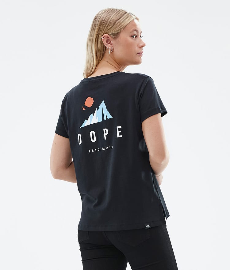 Dope Standard W T-shirt Dame Ice Black