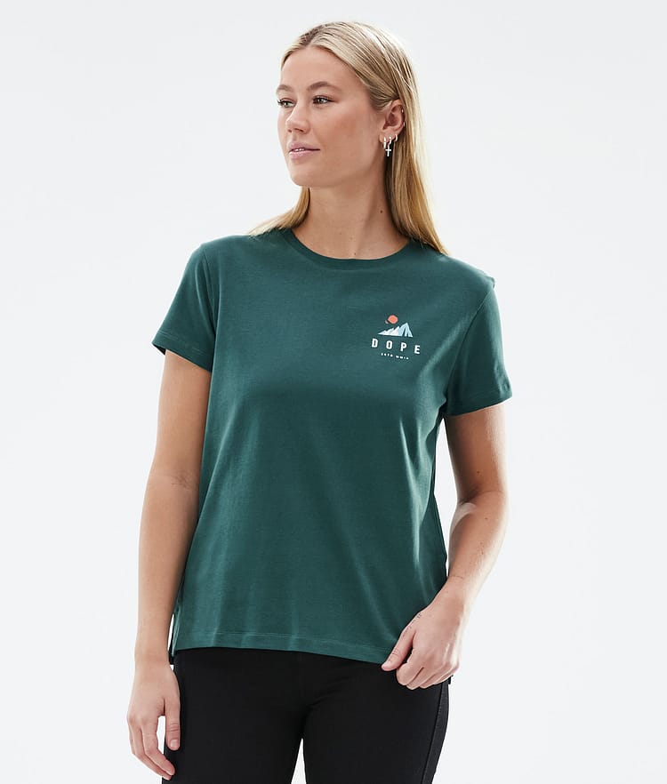 Dope Standard W T-shirt Dame Ice Bottle Green, Image 2 of 6