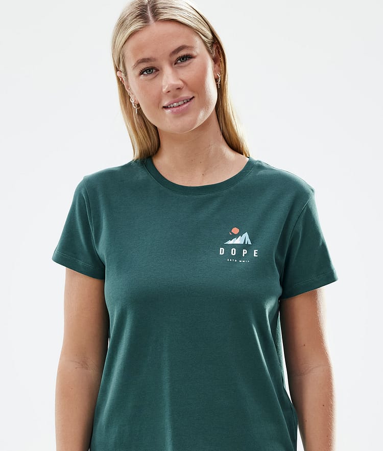 Dope Standard W T-shirt Dame Ice Bottle Green, Image 3 of 6