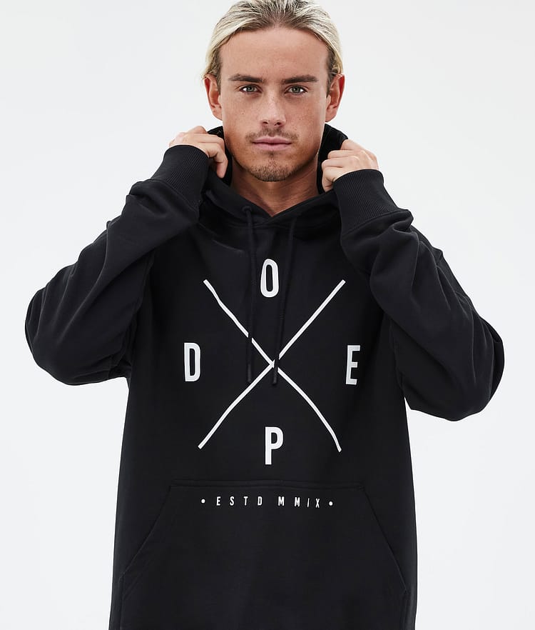 Dope Common Hood Herre 2X-Up Black